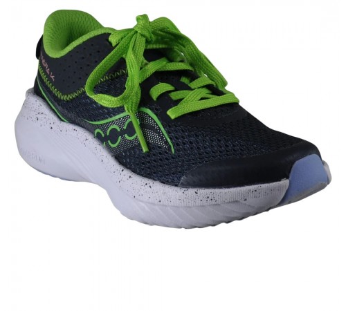 8rj Saucony SK267104 BIG KIDS KINVARA 14 LTT - navy/green